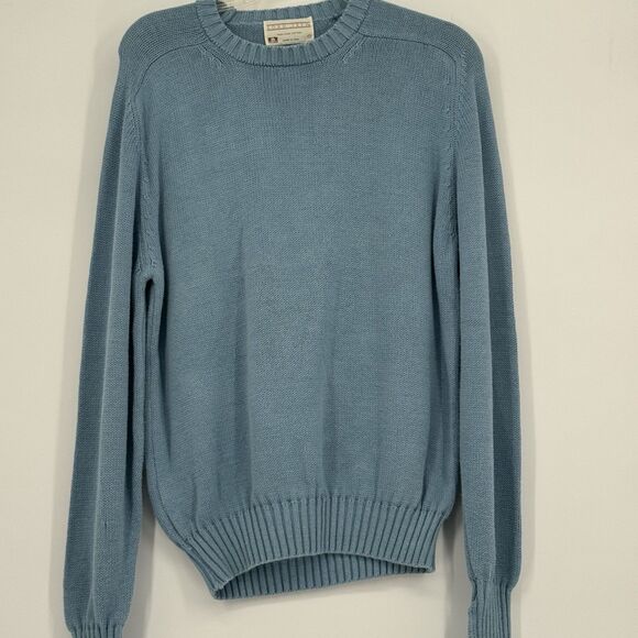 VTG Lord Jeff Sweater Men's M Cable Knit Fisherman Chunky Grandpa USA Made - Picture 1 of 7